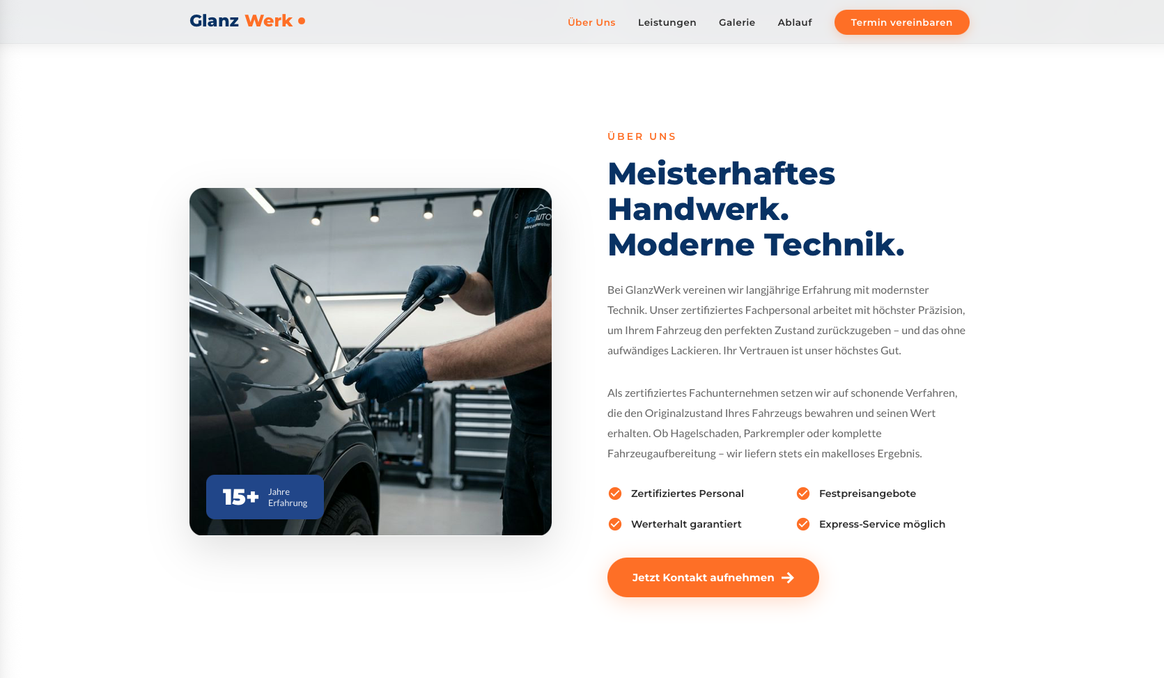 GlanzWerk – Dellenentfernung & KFZ